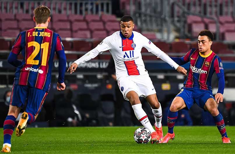  巴黎圣日耳曼凭借姆巴佩帽子戏法逆转取胜